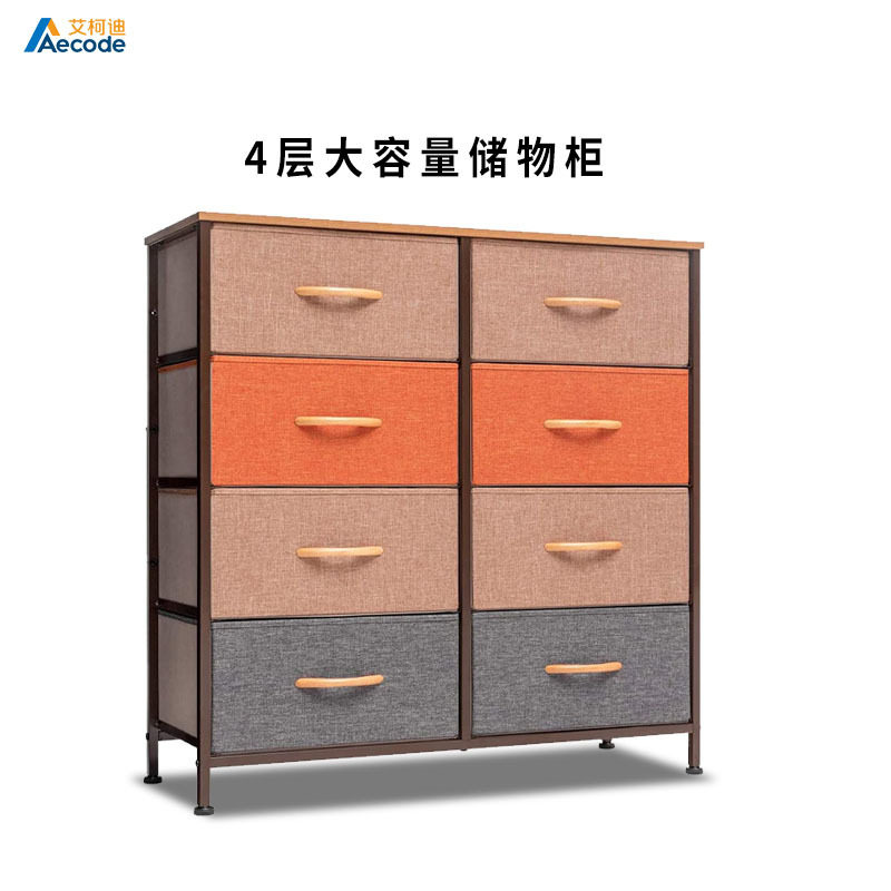 新款无纺布简易落地收纳展示架