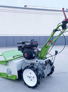 型手KWI扶式割草机小山用汽油割草机自走四驱家山地坡果园割草碎