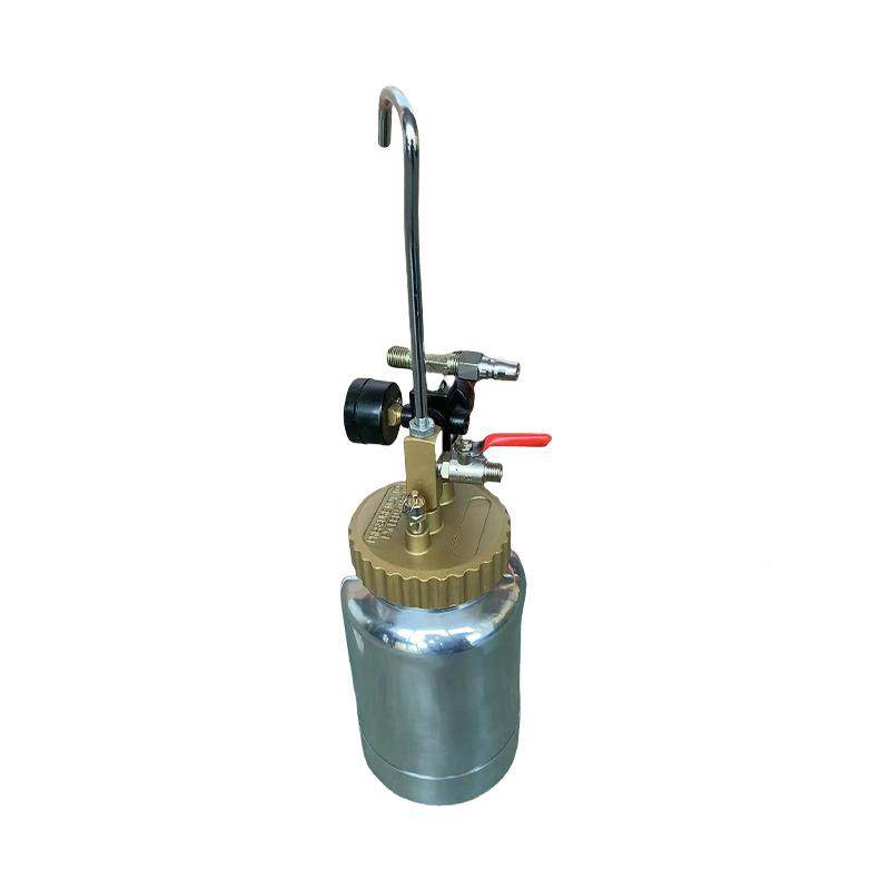 直多发涂彩喷漆压力桶2MDPL便捷式漆桶水包水喷多彩料