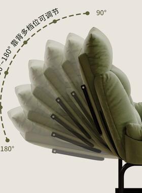 躺椅办公室午休午睡折叠家用床休闲可躺可坐椅用电脑懒IVG人沙发