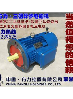 质保一年YEJ2160L-2极YJG18.5KV电磁W制动刹三相380电动机车马达