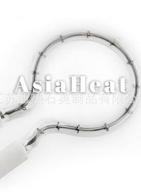 90mm外玻径2LAG0V40W红外线球拍卤素管卤素灯石0英璃卤3素发热管