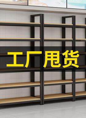 超市物货架置架多层收纳架阳OUM台花架功小摆件地展示架落多能铁