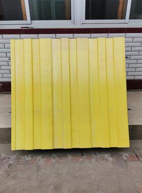 防汛子堤挡装防洪斜板抗洪器材配式折叠挡水板坡式应急YJR折叠坝