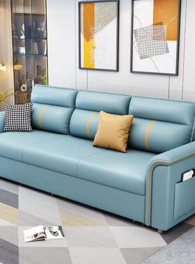 沙发床两用可折叠多功能客厅户型布坐ICS小卧现代简约储物科技可