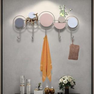 新款 挂衣进架墙上创孔意收纳免打置 户门墙上挂架RPG衣服架壁挂式