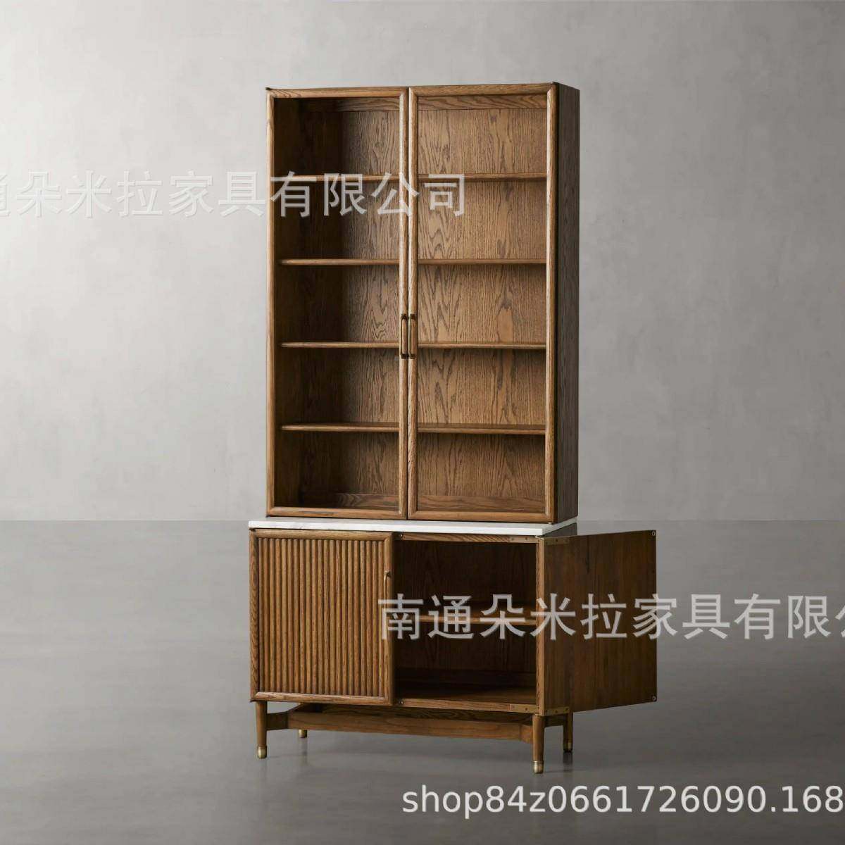 H美式实R木书柜高端豪华书别书墅房柜简约储物柜柜餐PIL边柜,鲜花速递/花卉仿真/绿植园艺,其它园艺用品,淘宝优惠券,粉丝福利购,淘宝优惠卷