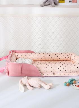 ft便携式中防惊跳床床婴幼儿睡床新VQF的生婴儿夏季炕上用床上床