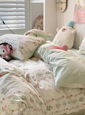 K15三RMO纯棉全棉2024年新款床上用品件床单被套学生夏宿舍套四天