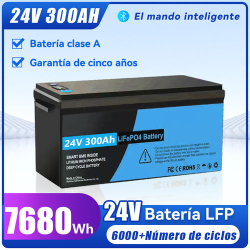 太阳能电池24V锂离子电池300Ah
