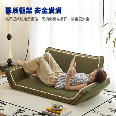 双靠人榻榻沙椅发地BKH上懒人沙米发卧室小沙发阳台飘窗沙发床上