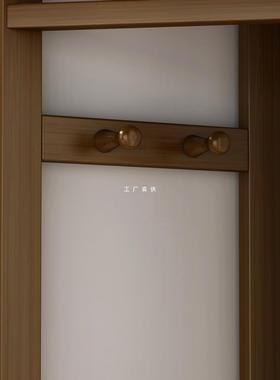 实20220901木转角衣帽架省空间卧置室落地架挂衣简易衣衣柜放服多