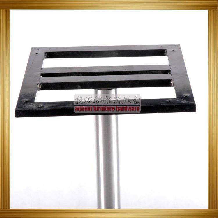 工铸锈厂直销不钢方形脚不锈钢台脚不锈AJN-TB00钢台架铁桌桌脚五