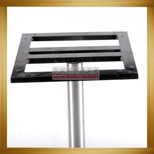 工铸锈厂直销不钢方形脚不锈钢台脚不锈AJN-TB00钢台架铁桌桌脚五