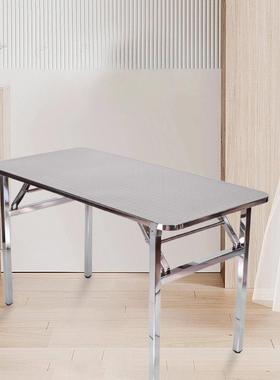 加厚折外叠桌宿舍出租屋户露营夜市摊烧烤NFJ家摆用吃饭子桌印花