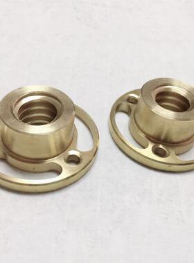 防法兰螺母母滑螺帽紧固CJY连接件铜螺双头螺母