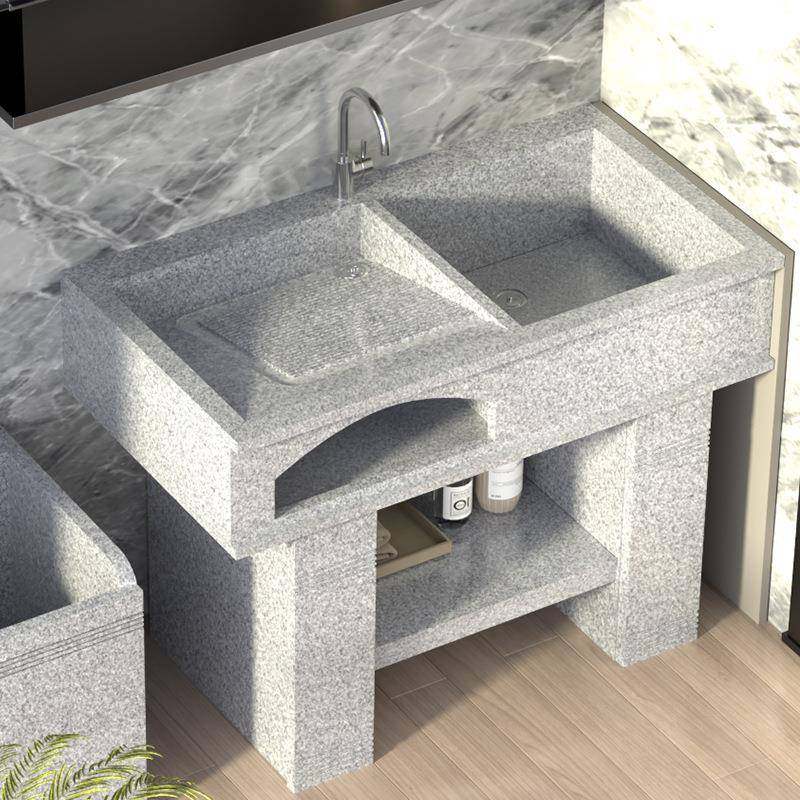 室外大理246石洗户池带搓衣家用外庭衣院露板台拼接洗手台盆石头,家装主材,台上盆,淘宝优惠券,粉丝福利购,淘宝优惠卷