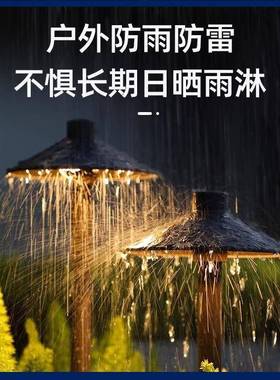 太阳免布线草坪蘑菇户外地灯11045庭插灯落地花园别墅防水园能林