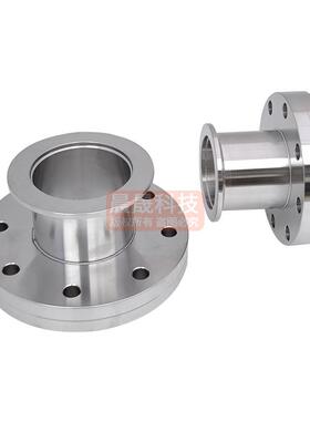 cf35真空转法兰接kf40CF变1KF换接头COPSF63/CF100转转KF25/6变径