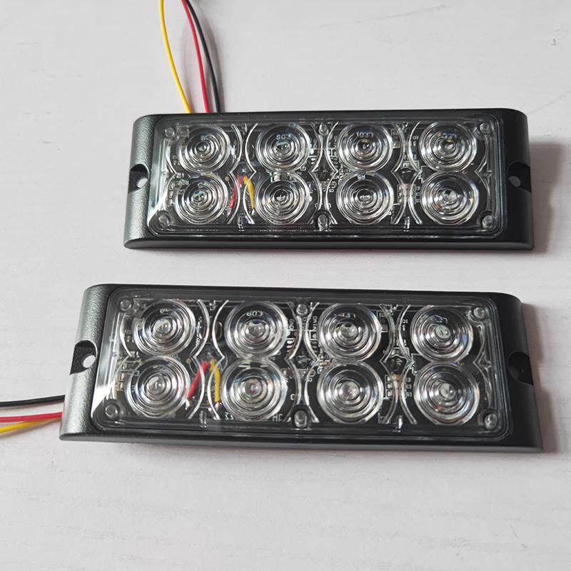 ：汽车LED爆闪频闪1灯卡车警示灯遥边控侧标灯8Y-TJH-800(2信2