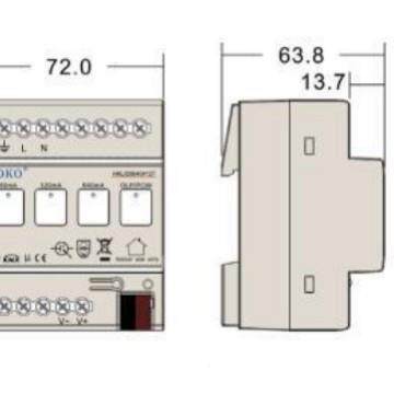 KNX总线电源智系能照明控HKL/D064制建系统智慧筑控统汉华智监能