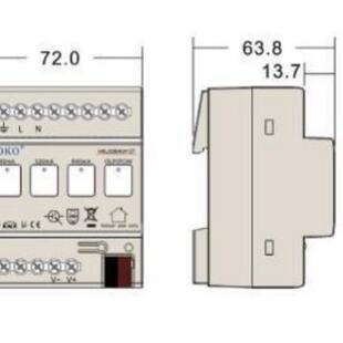KNX总线电源智系能照明控HKL/D064制建系统智慧筑控统汉华智监能