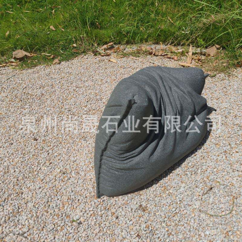 石袋雕青石水泥袋仿园真雕工艺品摆件景区公石头水泥子款式材塑石