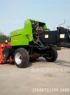 方捆收粉碎打捆机机秆切割揉碎方捆压捆秸秆OSK粉碎收割打割包秸