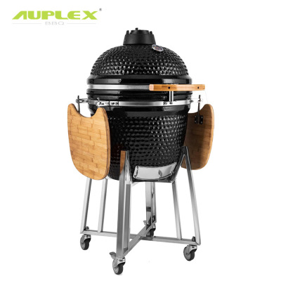21寸 户外烟熏炉酒店商用别墅陶瓷烧烤炉烤鸡炉 BBQ Grill Kamado