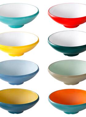 5密A胺饭店面P0505商用餐面馆专用碗仿瓷汤面拌面麻辣烫冒碗菜大