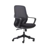 777B办公靠职员会椅议背老板椅布电网脑椅升降转椅高升降旋转