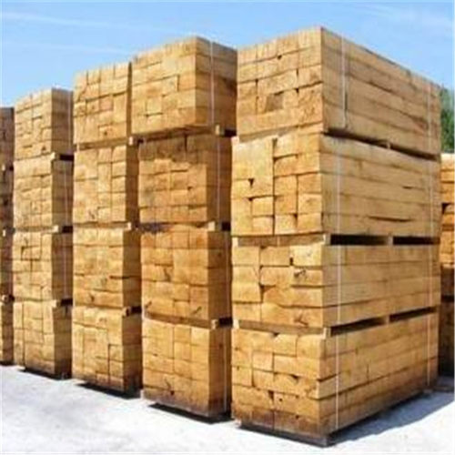 建筑工地铁杉桥梁工程方木矿用落叶枕木设备机械垫木铁路大方木柱