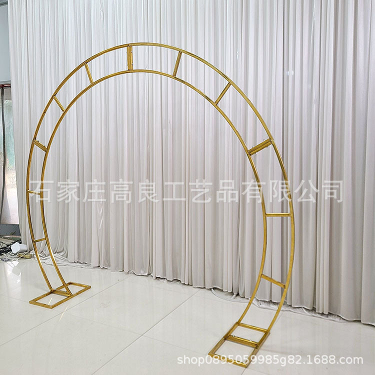 厂家定制精品拱门背景婚庆派对花架气球装饰专用