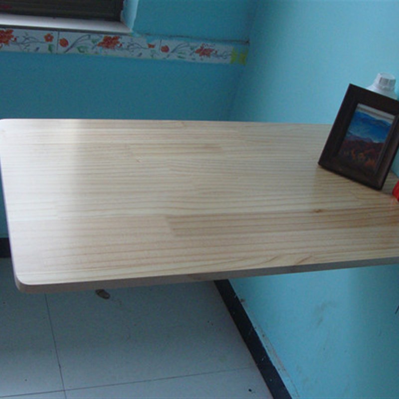 上墙折叠桌壁挂餐桌墙上折叠书桌竖着安装可折叠桌简易电脑桌