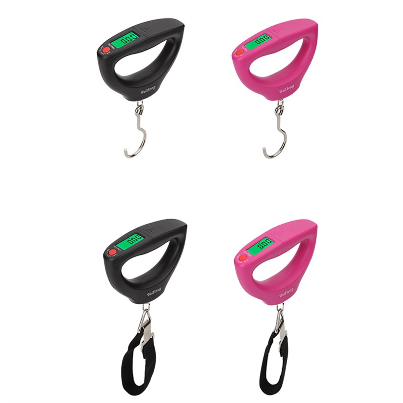 威衡高精度手提电子秤家用100斤小型便携式快递称挂钩买菜挂称