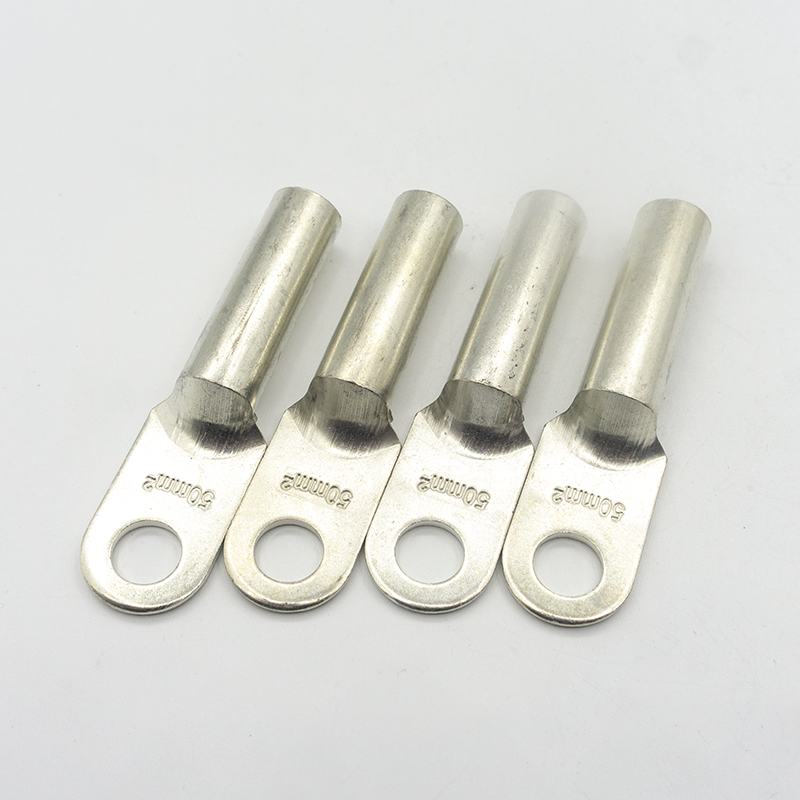 镀锡DT铜鼻子1///70/95/185/2平方接线端子紫铜接头铜线耳