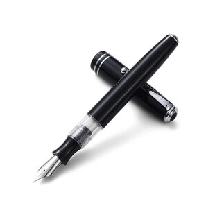 英雄856旋转笔帽老式吸墨钢笔书法笔直尖弯尖复古硬笔书法美工笔