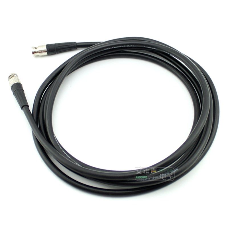 佳耐美50欧姆5DFB同轴7无线话筒天线放大器延长馈线压接型BNC头Q9