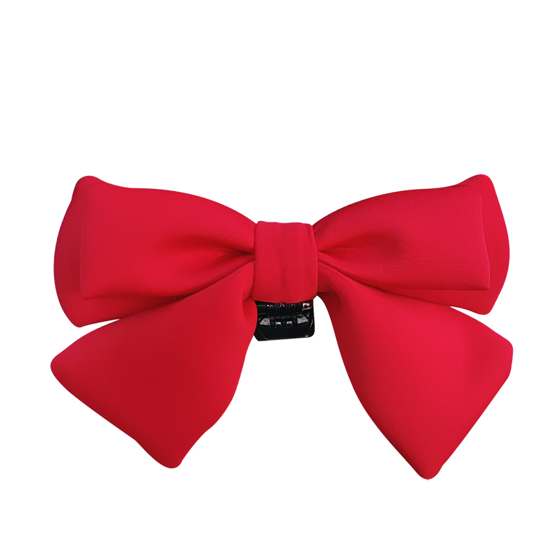 车载装饰品蝴蝶结车尾挂件车外後备箱尾部公仔机车玩偶汽车摆件