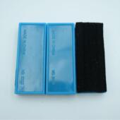 黑室板擦白板擦磁吸粉擦刷板画带磁笔性白板0917笔可擦学校教教师