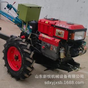 多功能田山地耕机18马力手机扶拖拉多JJF功能播种开沟旋耕打田机