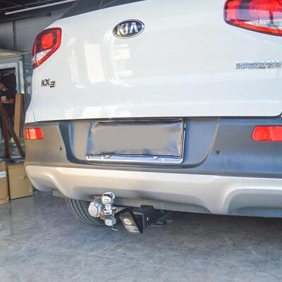 拖K起亚KX713专用拖车钩17款新KX3拖车杠X5车钩牵引钩钩外饰改装