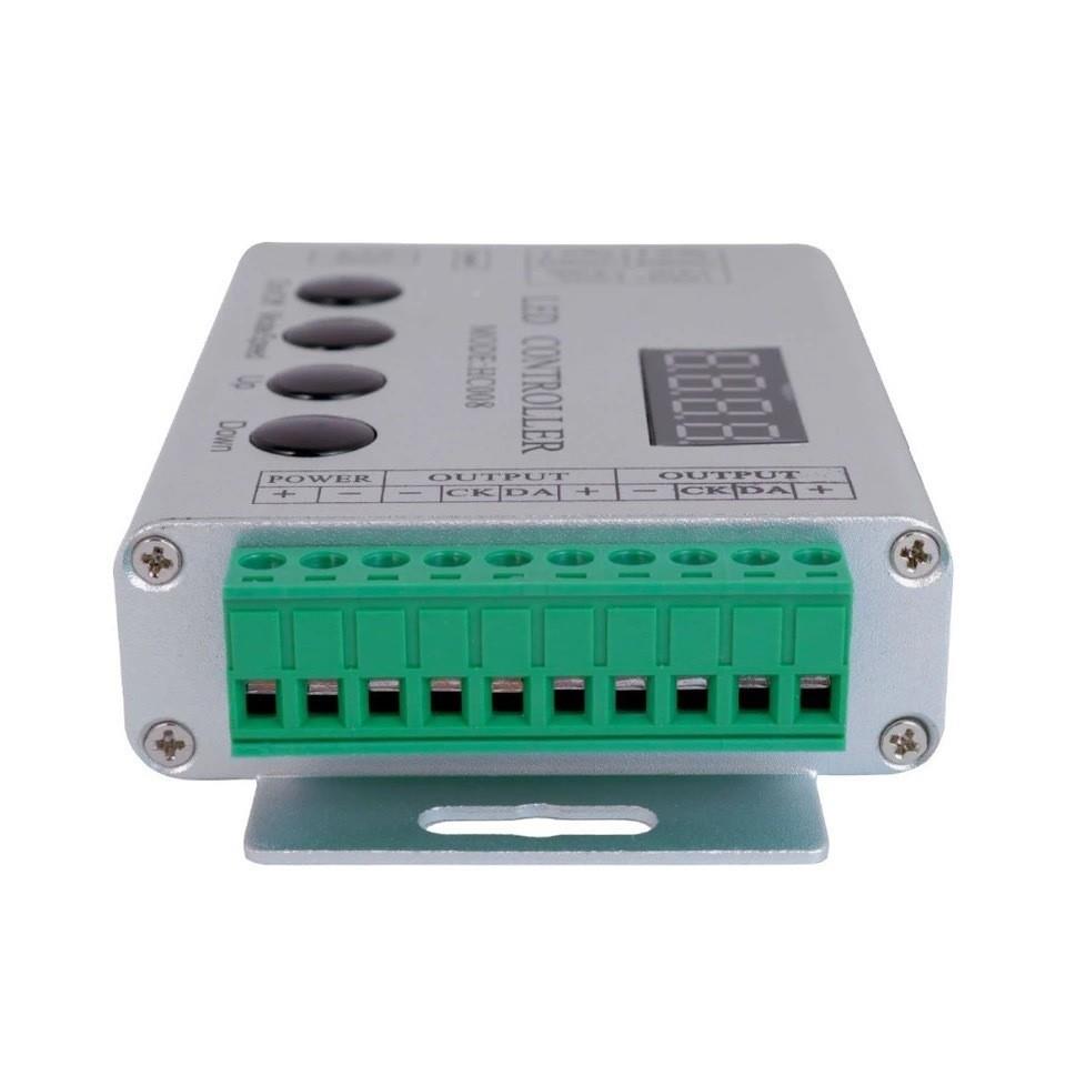 HC008幻彩灯带led控制无器线彩遥控WHC008S2811全灯条103跑马9流