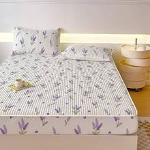 070325泡泡棉床笠罩单件床罩席梦思防罩包夹棉防2滑尘床全单床套