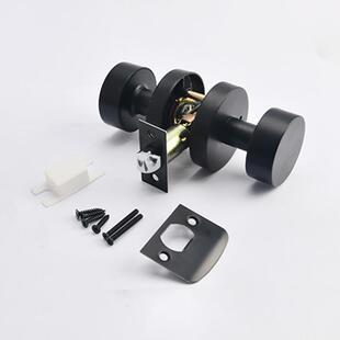 509D22美式 内卧锁室现代约简房门静音 逃生锁家锌合金三杆执手室装