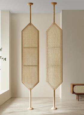 迹藤木编屏风饰HLW22-01隔断异客厅创意设计师玄关客厅装装饰家用