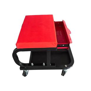 可移动带屉工作凳抽修凳带万向滑轮车间作业凳维修多功车无品牌/