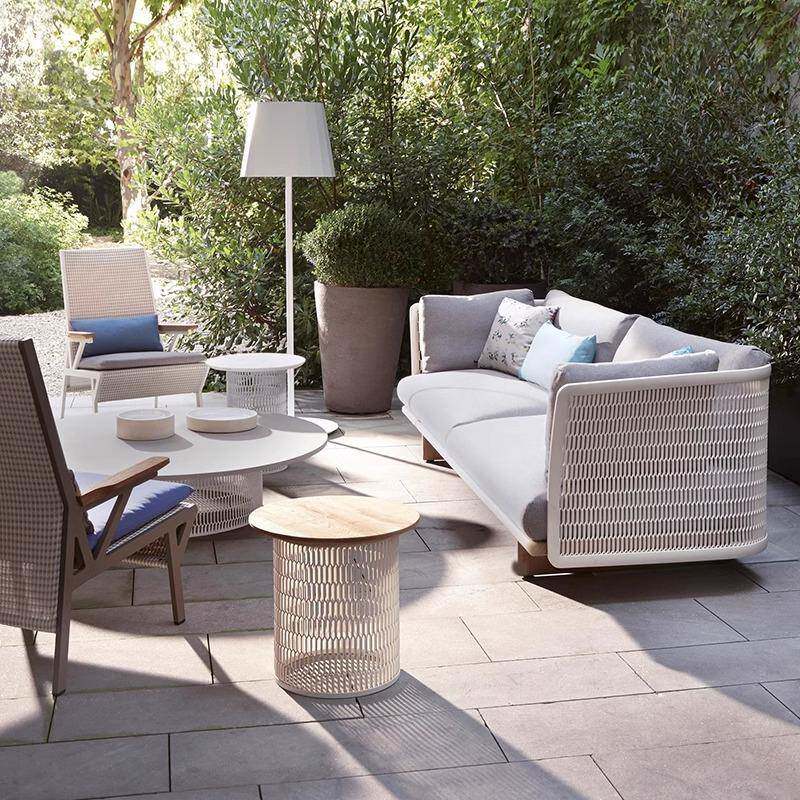 户外庭院闲藤组编沙发别防墅庭院酒店民宿休水防晒实木合829家具