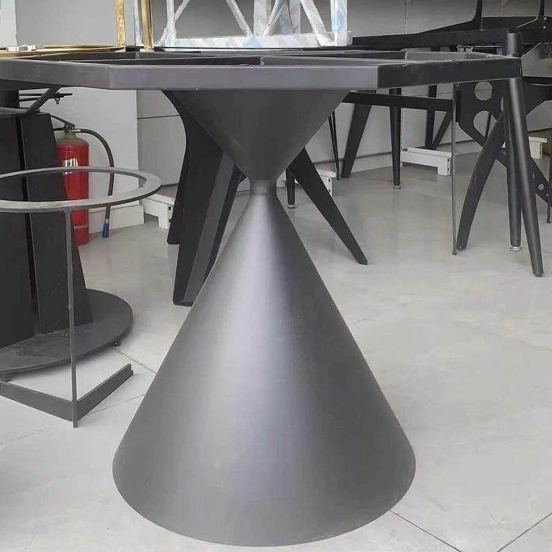 金属桌架餐各种型号意桌底座桌支撑铁艺架创办公桌岩桌金属支板架