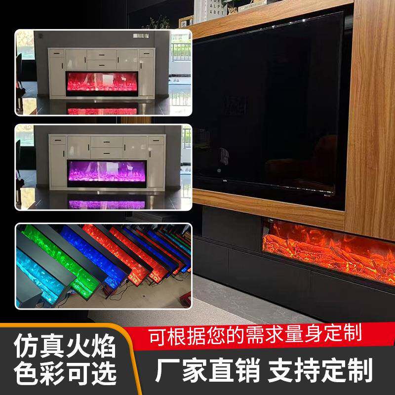 入直销网红电壁嵌式仿真火电子壁炉焰取器暖家用欧式装饰柜电子炉